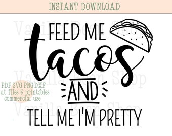 clip art svg Silhouette taco SVG Cutting File Cricut taco clipart food saying svg cuttables You had me at tacos SVG