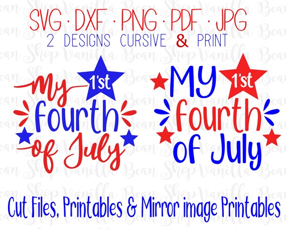 Download My First Fourth Of July Svg