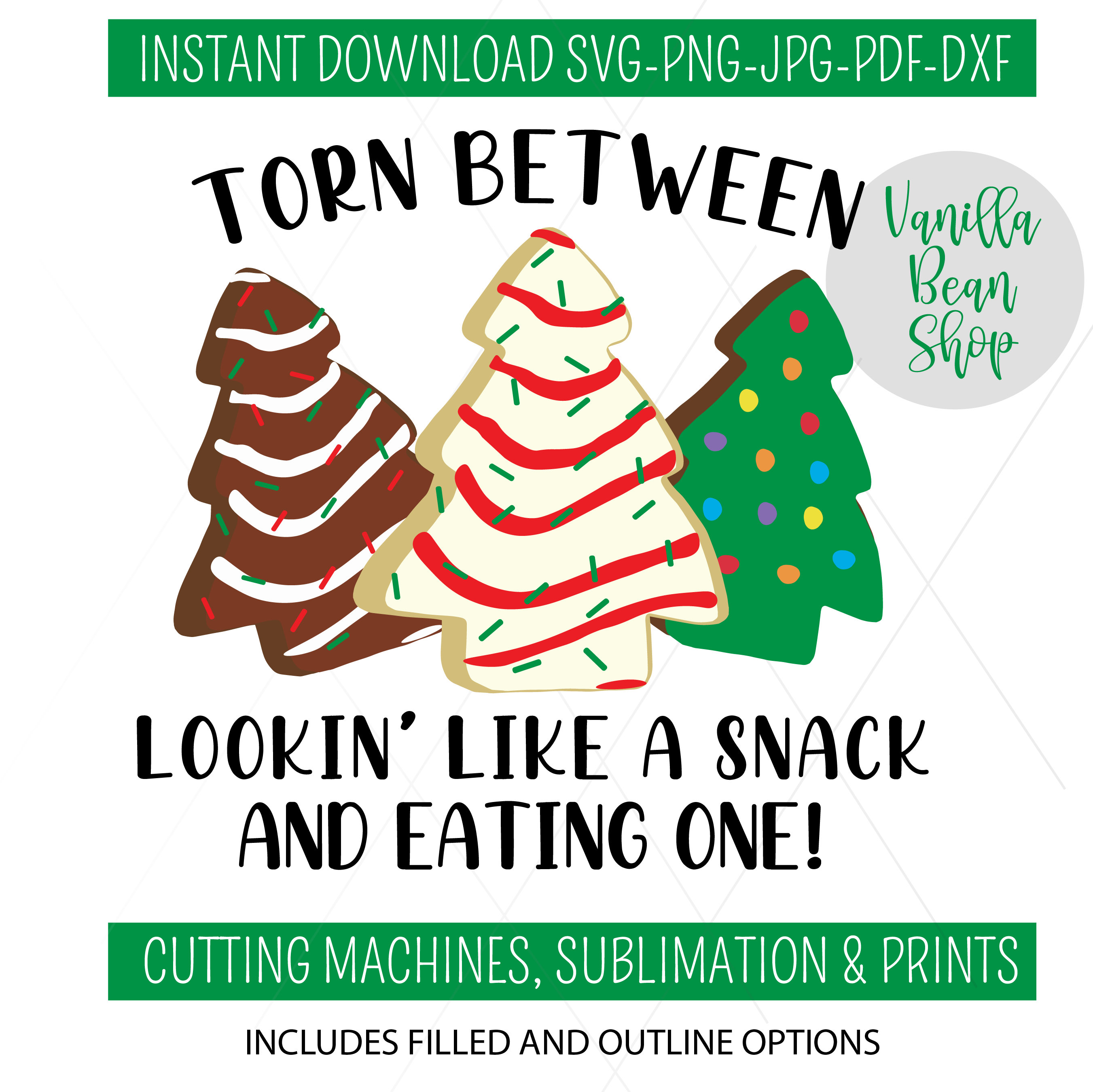 Christmas Tree Cake Svg Christmas Tree Cake Png Oh Etsy 日本