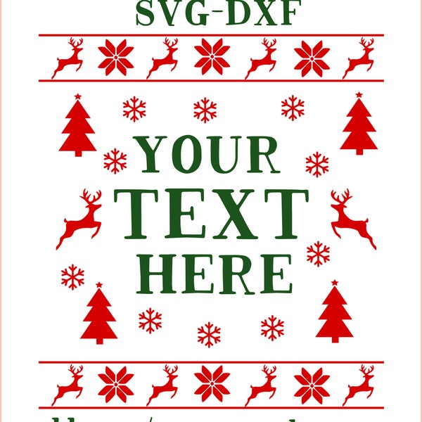 ugly christmas sweater svg | christmas sweater svg | tacky christmas sweater svg | ugly christmas sweater template svg | ugly sweater svg |