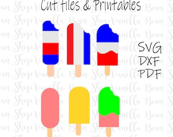 Popsicle svg, popsicle clipart, popsicle digital, patriotic popsicle svg, fourth of july svg, patriotic svg, popsicle bundle, popsicle