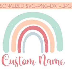 custom name svg | custom name cut file | custom name rainbow | custom name png | rainbow with name svg | custom name cursive | rainbow