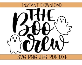 boo crew SVG | the boo crew svg | boo crew png | boo crew  | Halloween svg | boo svg | boo crew sublimation | boo crew png | svg | dxf