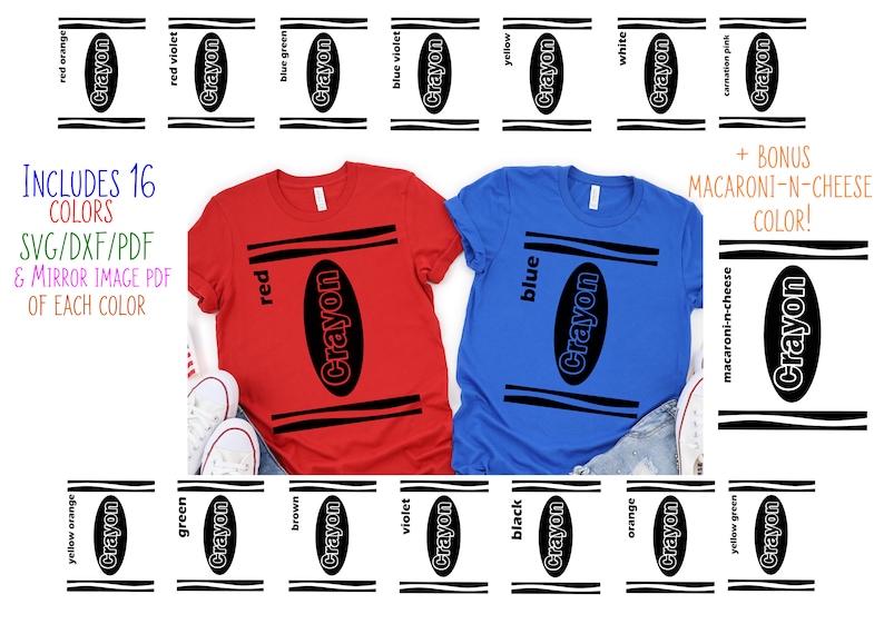 Download Crayon svg crayons with colors svg crayon shirt svg crayon ...