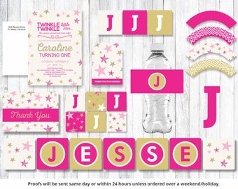 Twinkle Twinkle Birthday Ultimate Party KIT!