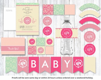 All Pink All Girl Ultimate Baby Shower KIT!