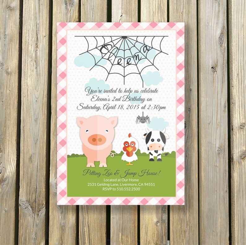 Charlotte s Web Birthday Ultimate Party KIT Etsy
