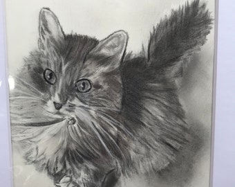 Custom 8x10 inch Charcoal Portrait