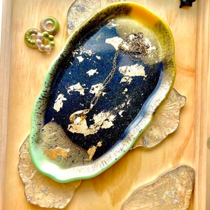 Large Marble Resin Trinket, Wedding gift for any couple