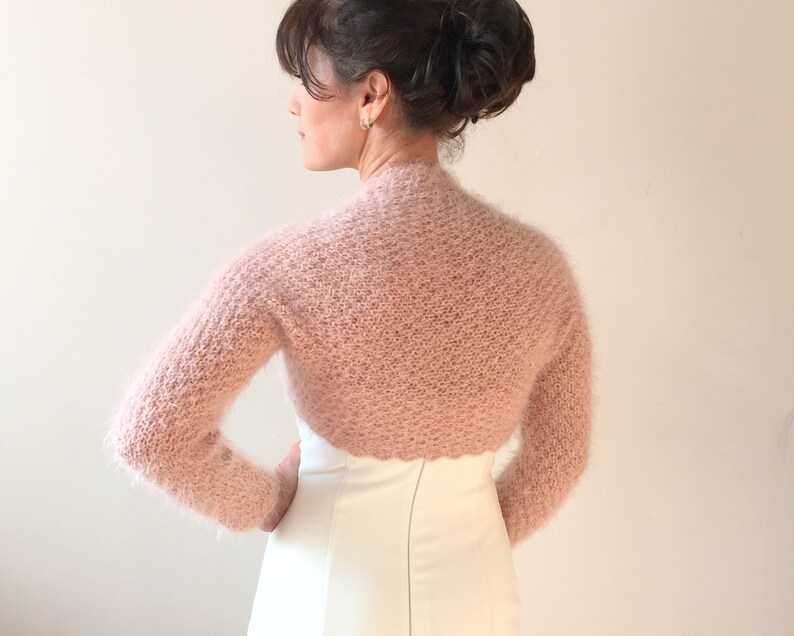 nude bolero jacket
