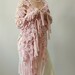 pale pink shawl wrap