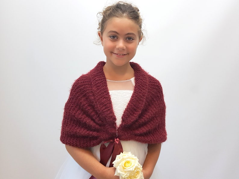 Flower Girl Shawl Wedding Wrap Kids Shawl Little Girls Etsy