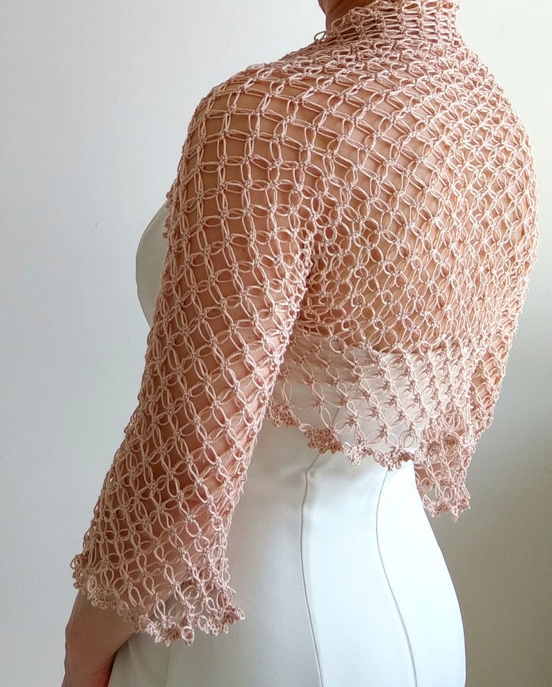 rose bolero jacket