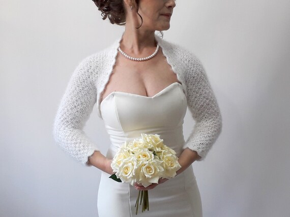 Braut Strickjacke Hochzeit Bolero Creme Cardigan ivory - Etsy Österreich