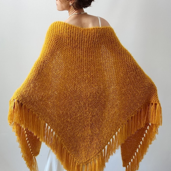 mustard shawl wedding
