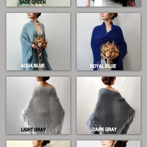 burnt orange shawl wrap