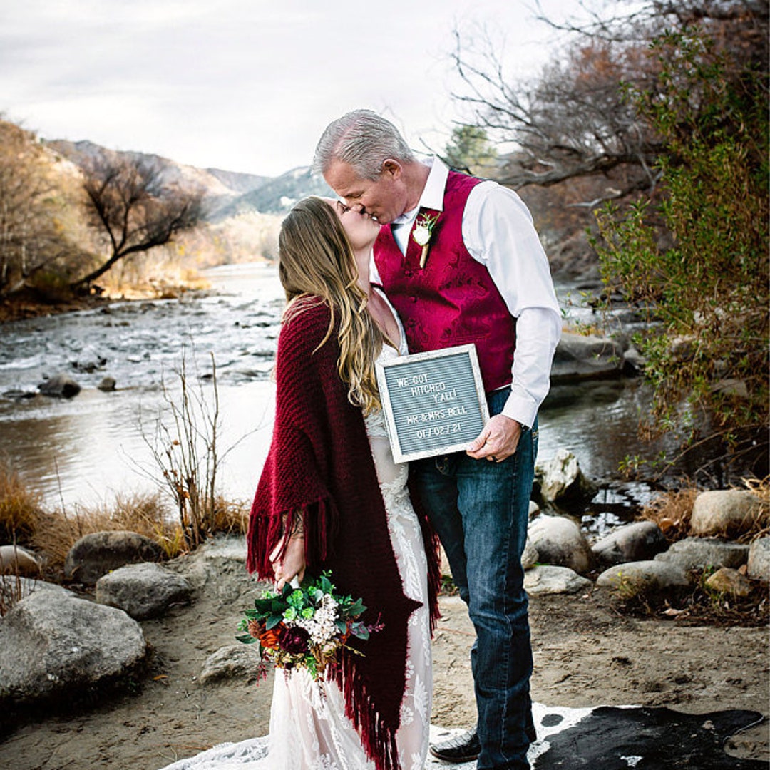 burgundy shawl for wedding