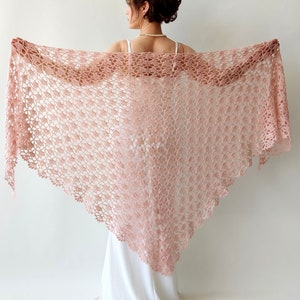 blush shawl wrap