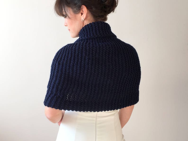 Navy blue shawl wedding wrap bridal cover up bridesmaid | Etsy