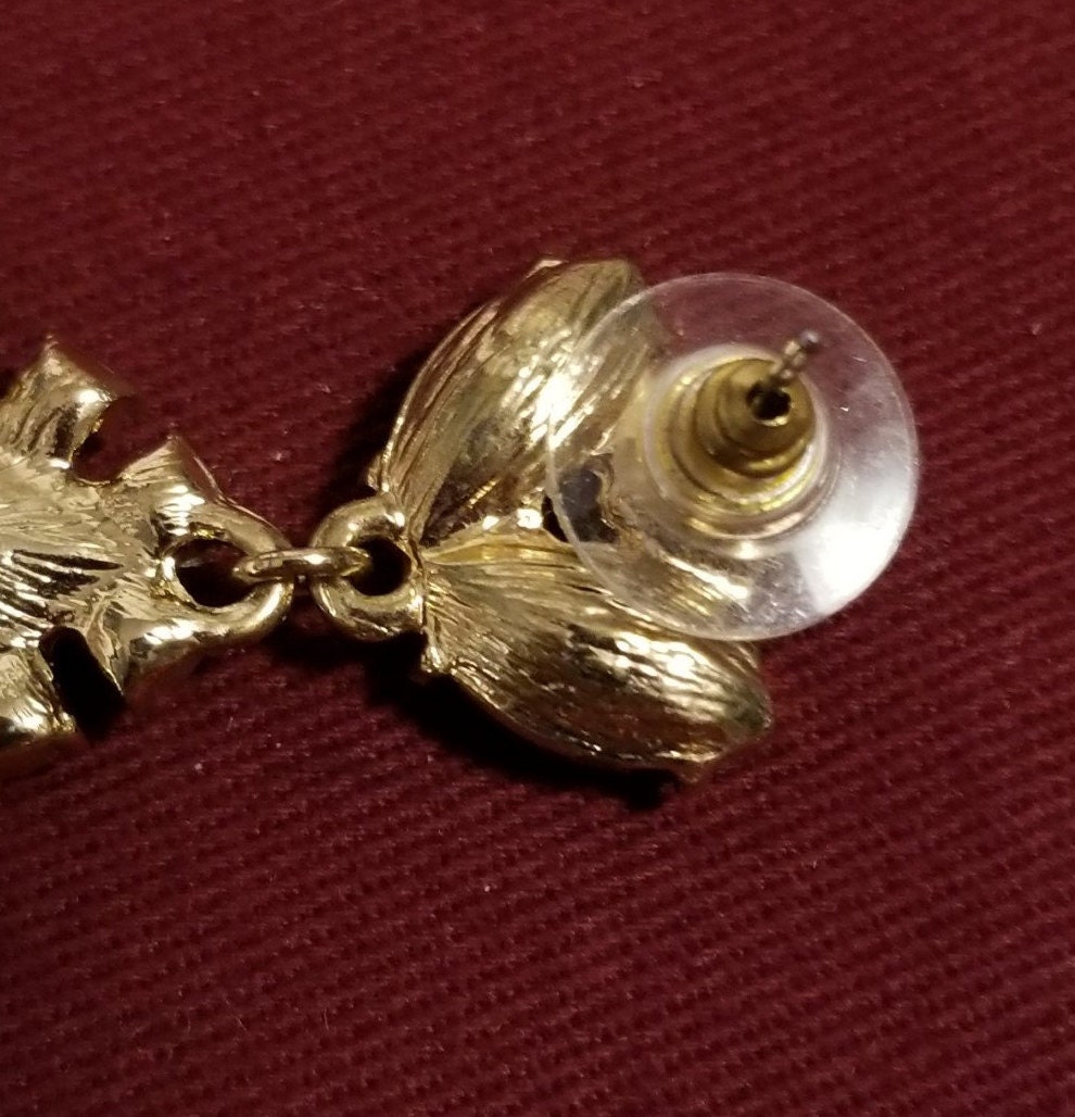 Fashion Statement Rhinestone Pierced Earring Set Etsy.de