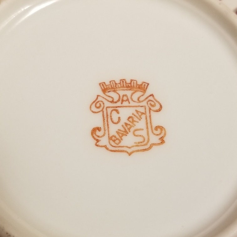 sukker konsonant misundelse Vintage ACS Bavaria Reticulated China Porcelain Dish - Etsy