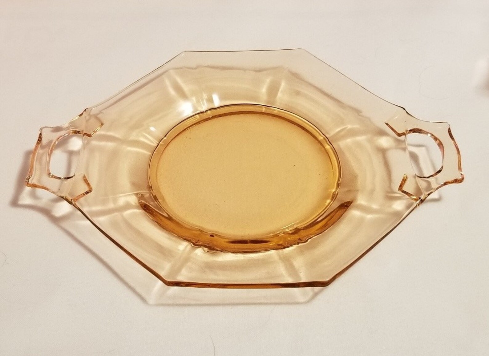 Imperial Pink Glass/ 'Molly' Pattern/ Condiments/ Etsy