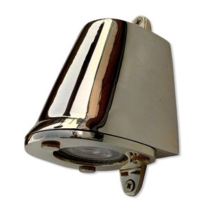 Holt ~ Solid Brass Wall Light ~ Outdoor & Bathroom Mast Down ~ 5 Inch