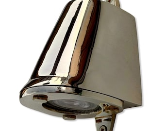 Holt ~ Solid Brass Wall Light ~ Outdoor & Bathroom Mast Down ~ 5 Inch