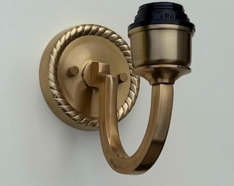 Antique Solid Brass Luxury Wall Sconce Industrial Vintage Light