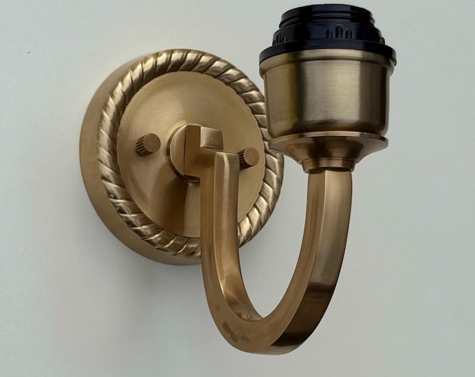 Antique Solid Brass Luxury Wall Sconce Industrial Vintage Light