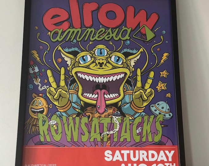 Elrow Amnesia Ibiza Dj Artwork - A2 Poster