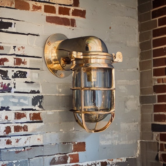 Happisburgh ~ Bulkhead Outdoor & Bathroom Sconce Wall Light Solid