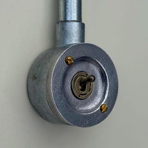 2 voies industrielles solides d'interrupteur d'éclairage de conduit en métal moulé de groupe unique