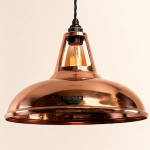 Cawston XL Solid Copper Coolicon Pendant - 14 Inch | Factory Second