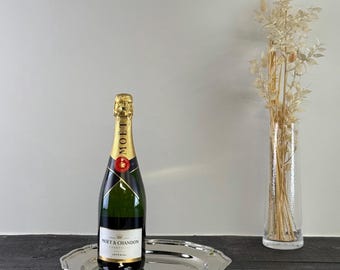 Solid Victorian Style Mirror Finish Serving Tray