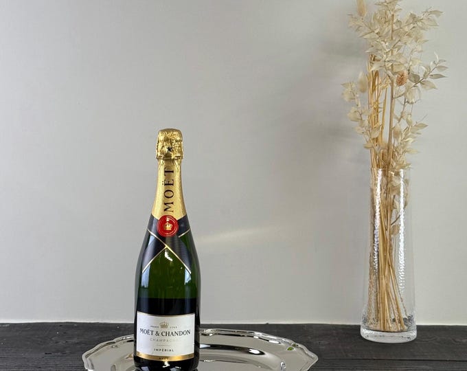 Solid Victorian Style Mirror Finish Serving Tray