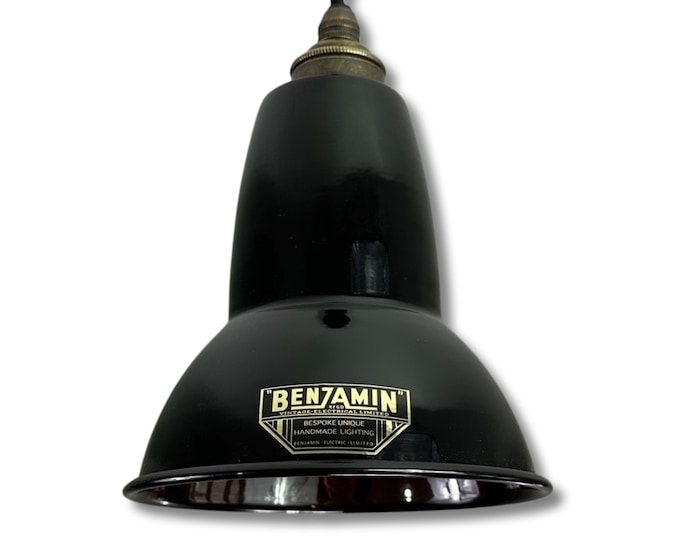 Alby - Midnight Black Lampshade Pendant Set Ceiling Light - 6 Inch