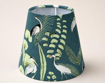 Flamingo Lampshade Blue & Green 17cm Table and Wall Light Shade