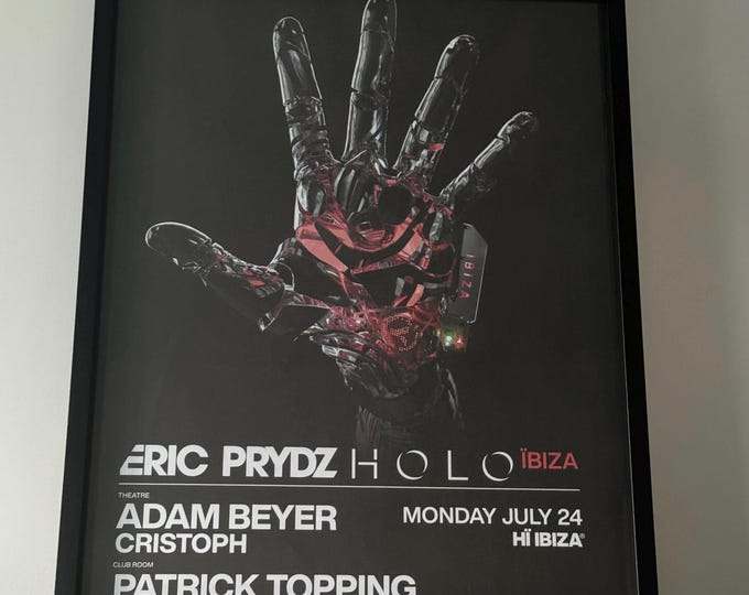 Eric Prydz ~ Genuine Ibiza Dj Artwork | Hi Ibiza |