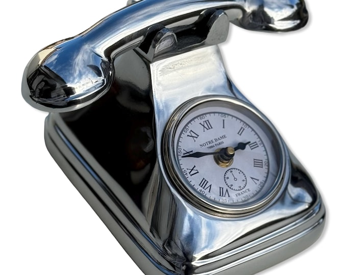 Dial Time Vintage Telephone Clock Nautical Vintage Industrial Decor