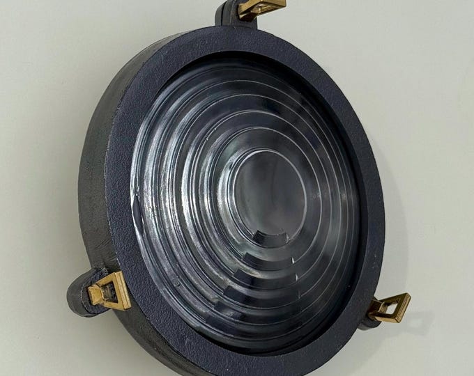 Wroxham ~ Cast Pewter Coastal Lighthouse Wall Light Industrial Ceiling Fixture