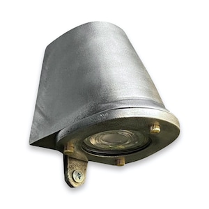 Holt ~ Outdoor & Bathroom Mast Down Light Cast Pewter | 5 Inch