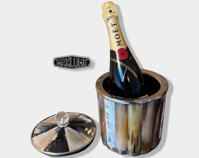 Maxlume ~ Solid Champagne Ice Bucket | Wine Cooler