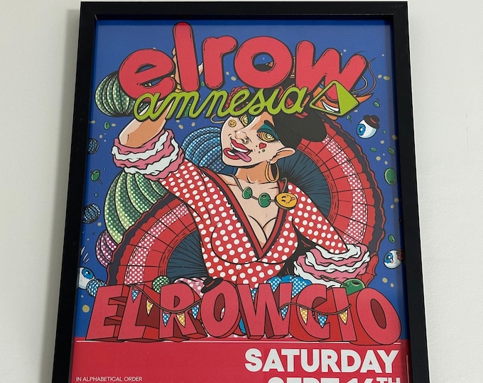 Elrow Amnesia Ibiza Dj Artwork | A2 Luxury Poster