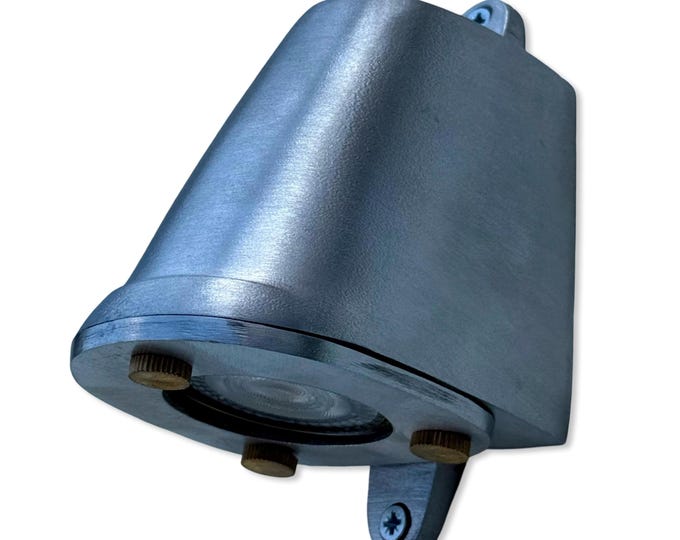 Holt ~ Cast Pewter Outdoor & Bathroom Mast Down Light | 5 Inch