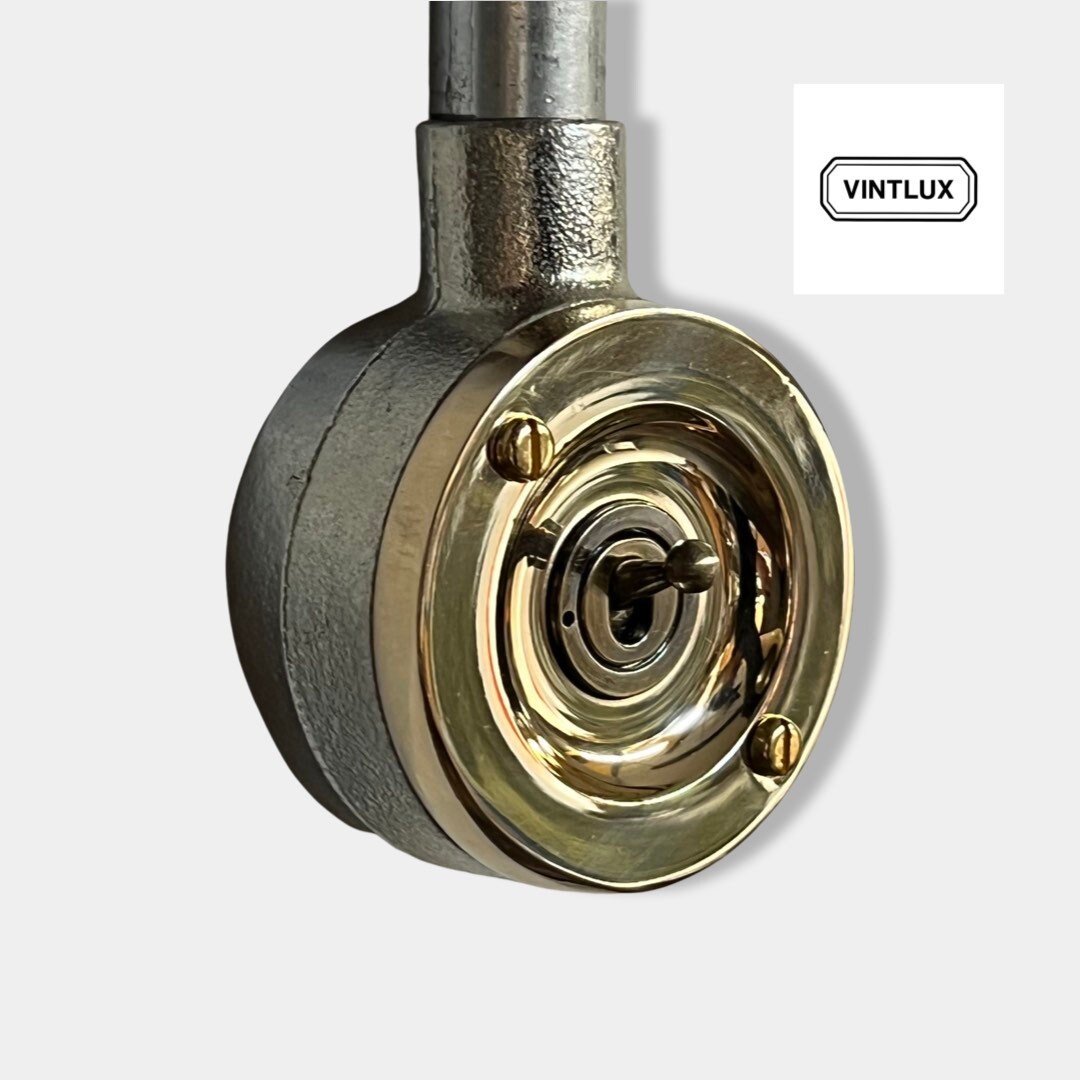 Single Gang Solid Brass Cast Conduit Metal Light Switch Industrial 2