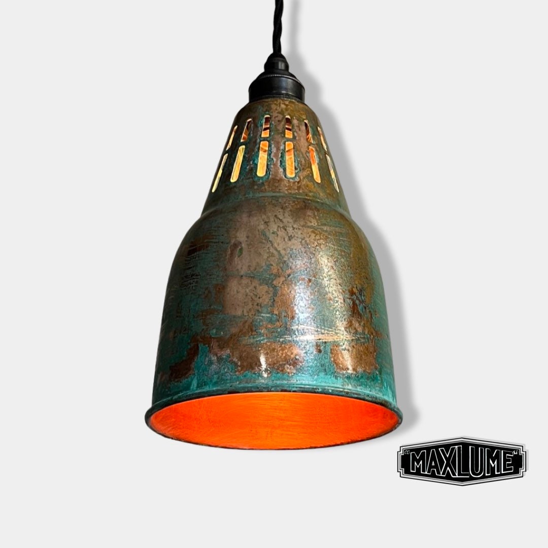 Verdigris pendant light deals