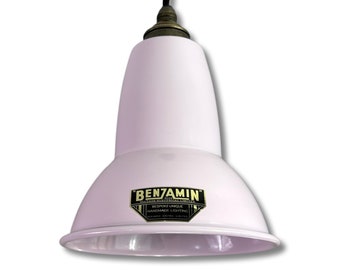 Alby ~ Rose Pink Shade Pendant Set Light ~ 6 Inch