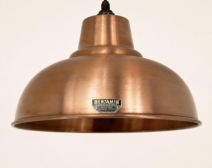 Salthouse XL Copper Lampshade Pendant Light - 14.5 Inch