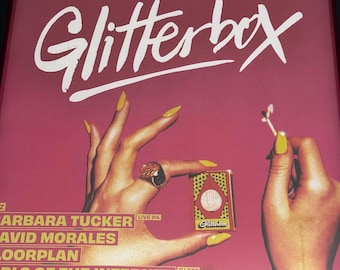 Glitterbox Genuine Hi Ibiza Dj Artwork | A2 Luxury Poster